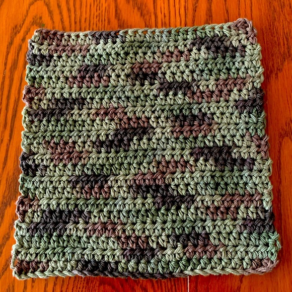 Other - Handmade crocheted wash cloth/potholder/hot pad